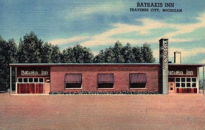 Batsakis Inn - Vintage Postcard (newer photo)